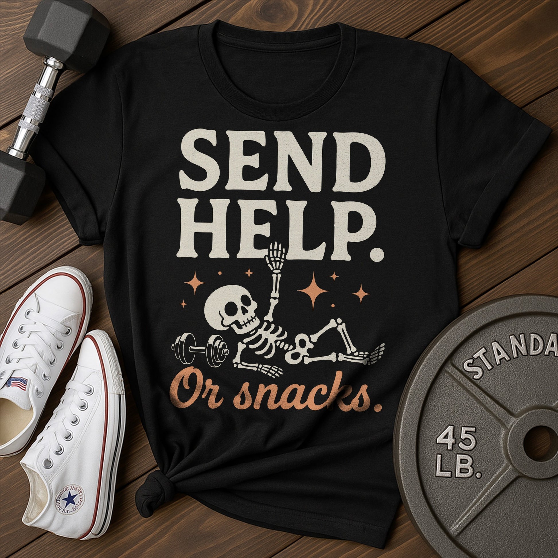 Send help bd T-Shirt - black - Send Help BD Black.jpg