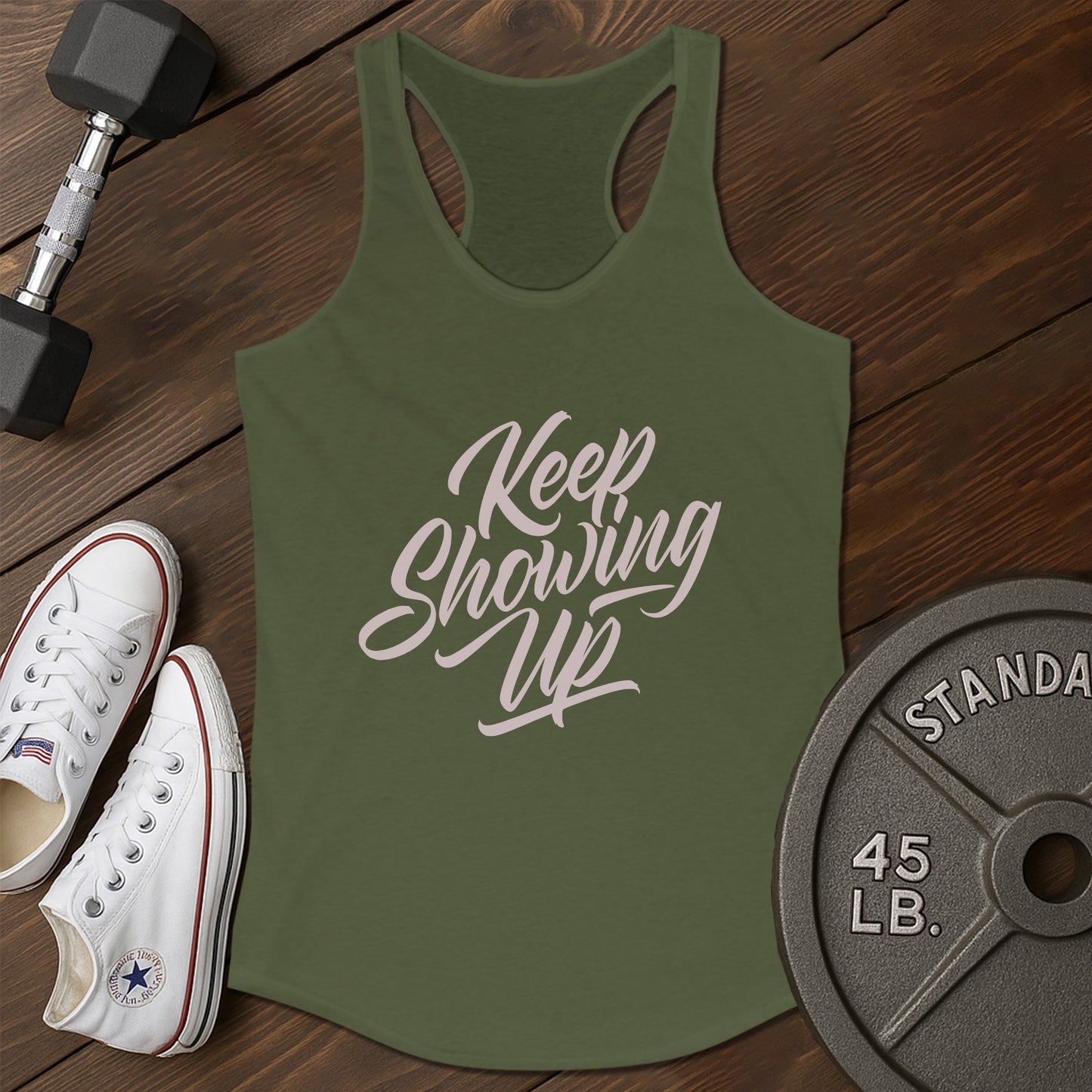Showing always bb Tank - green - Showing Always BB tank Green.jpg
