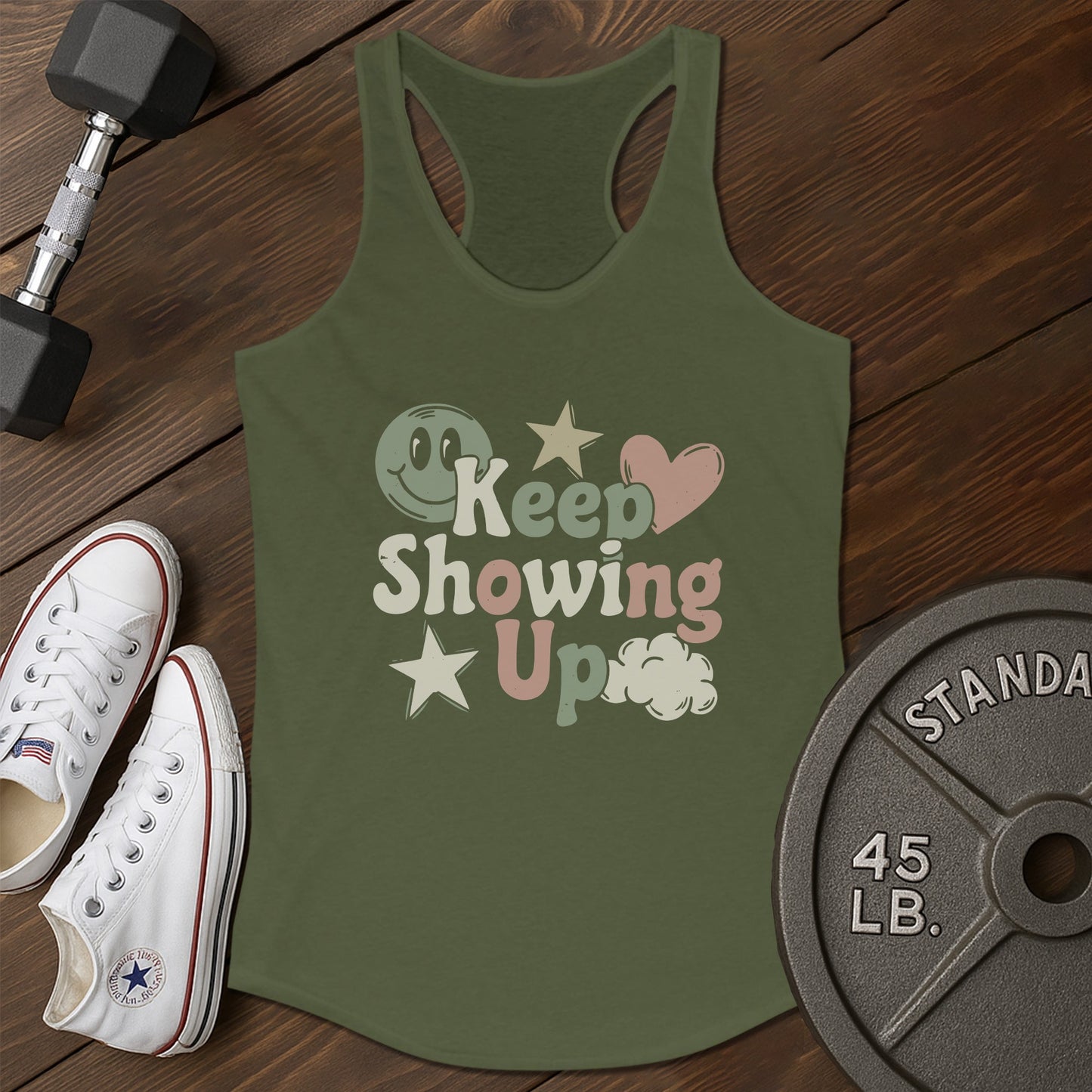 Showing stars bb Tank - green - Showing Stars BB tank Green.jpg