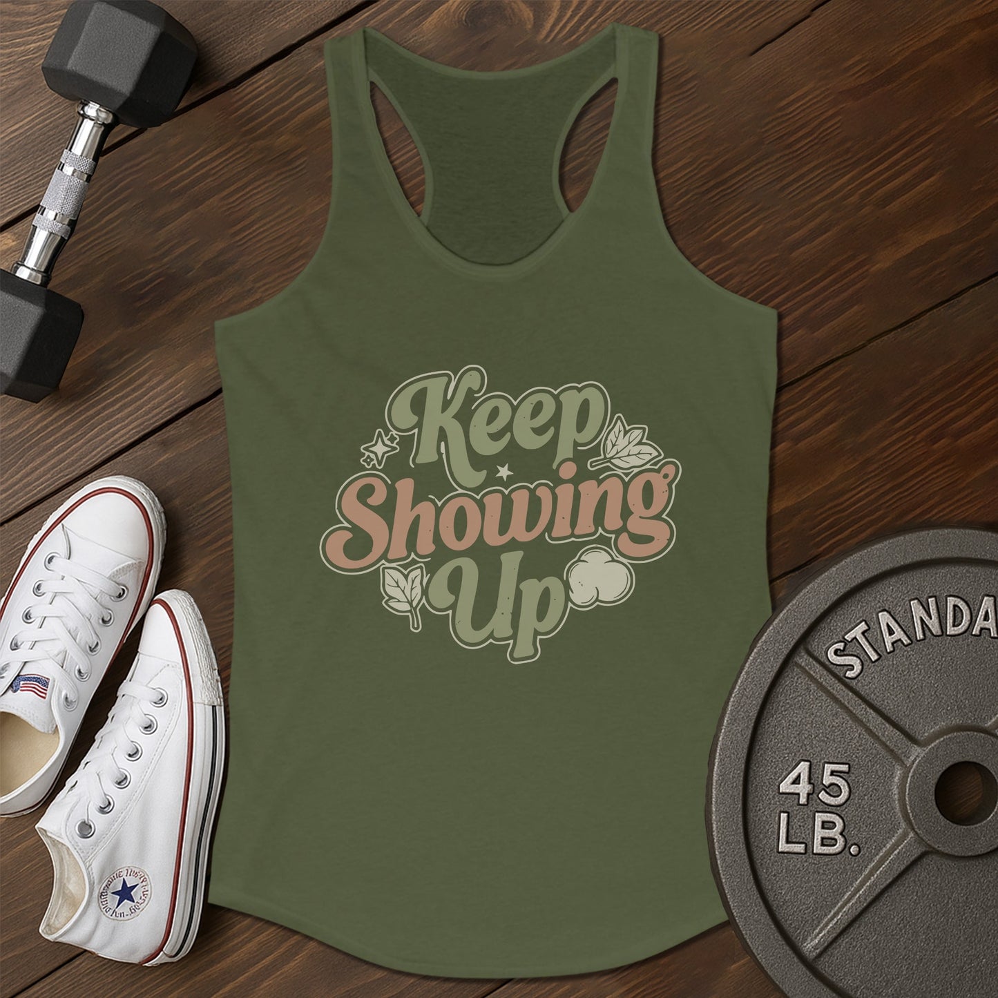 Showing up bb Tank - green - Showing Up BB tank Green.jpg