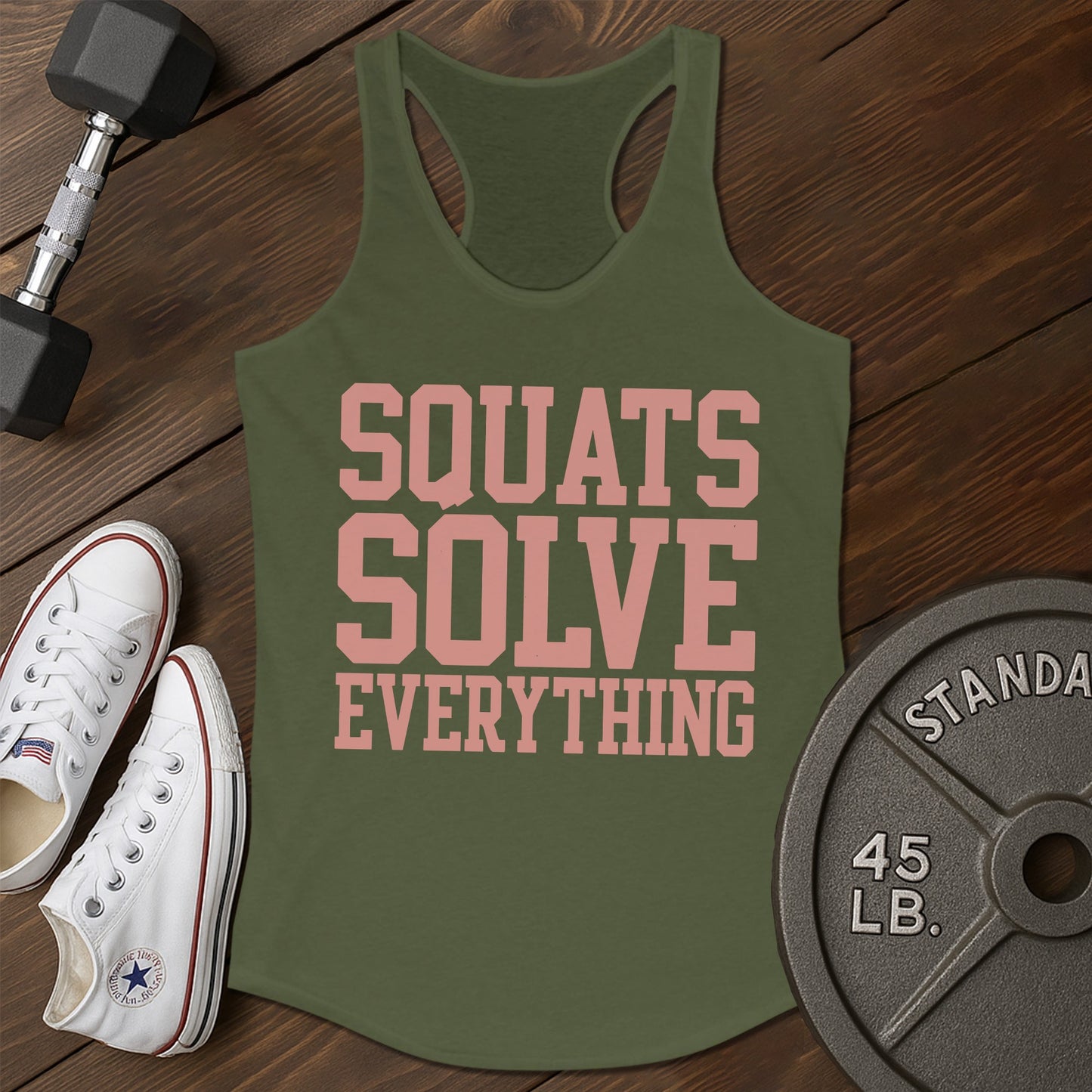 Squats solve be Tank - green - Squats Solve BE tank Green.jpg