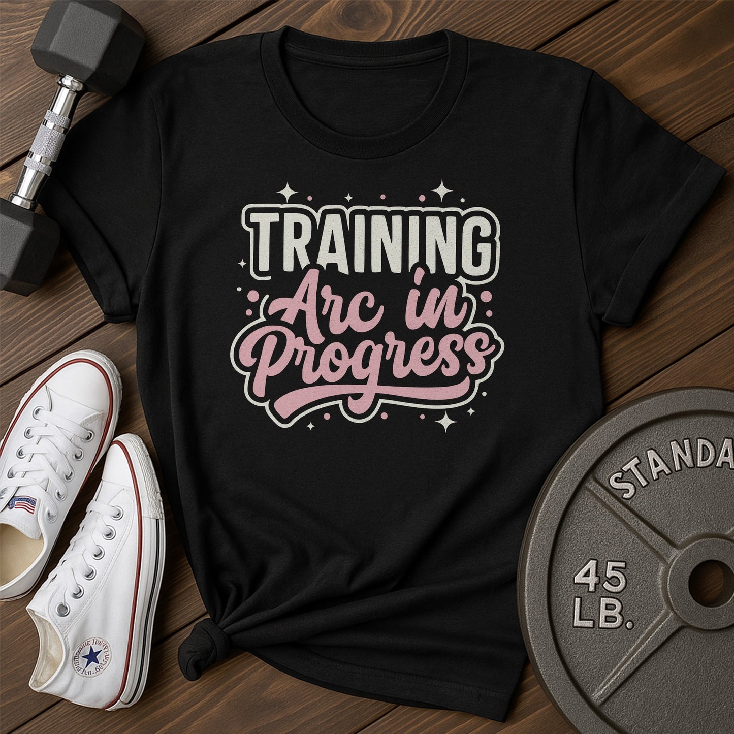Training progress bb T-Shirt - black - Training Progress BB Black.jpg