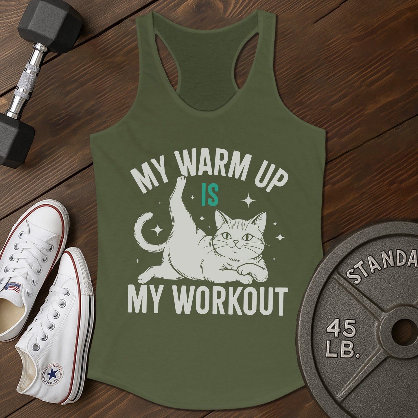Warm workout bd Tank - green - Warm Workout BD tank Green.jpg