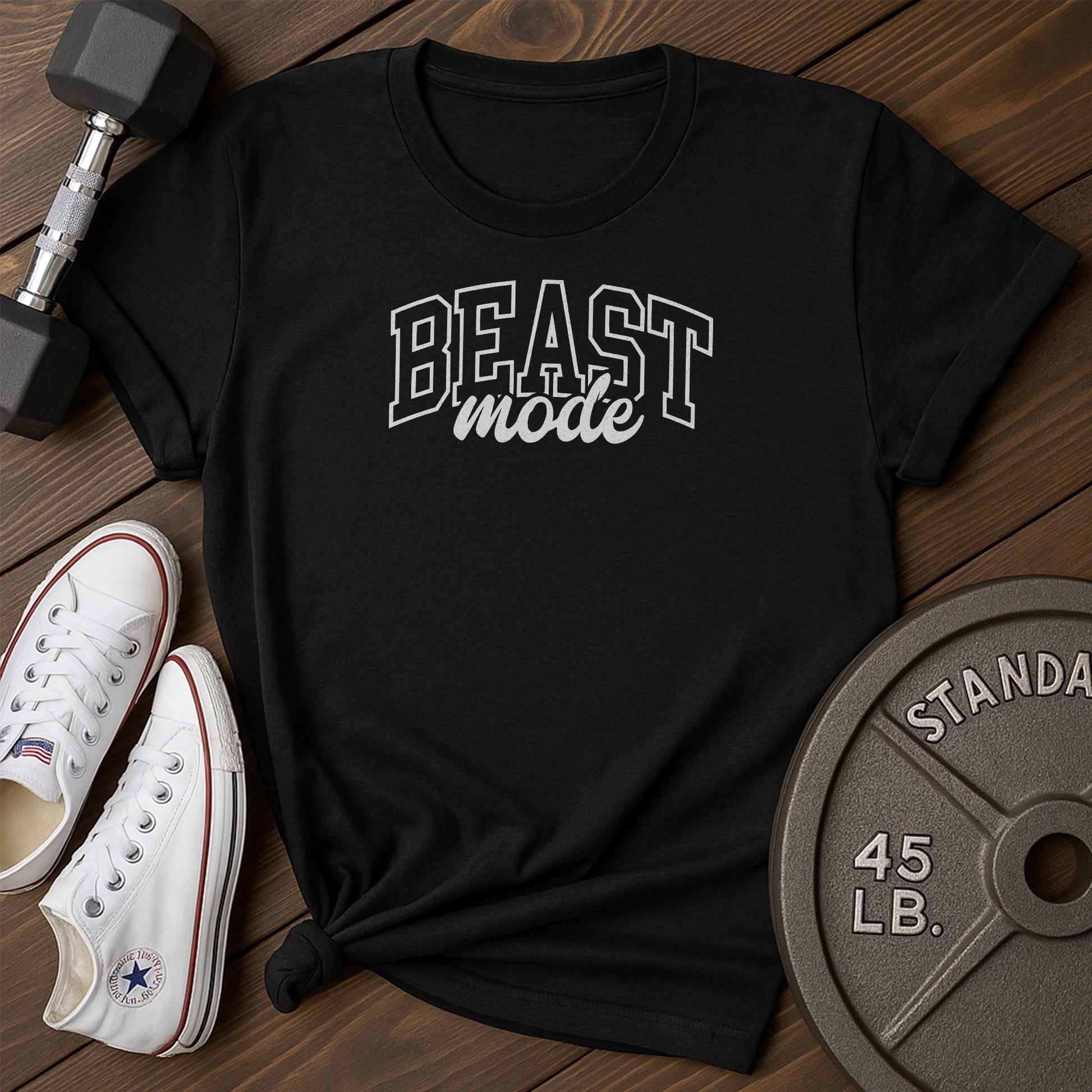 Beast mode ay T-Shirt - black - beast mode AY Black.jpg