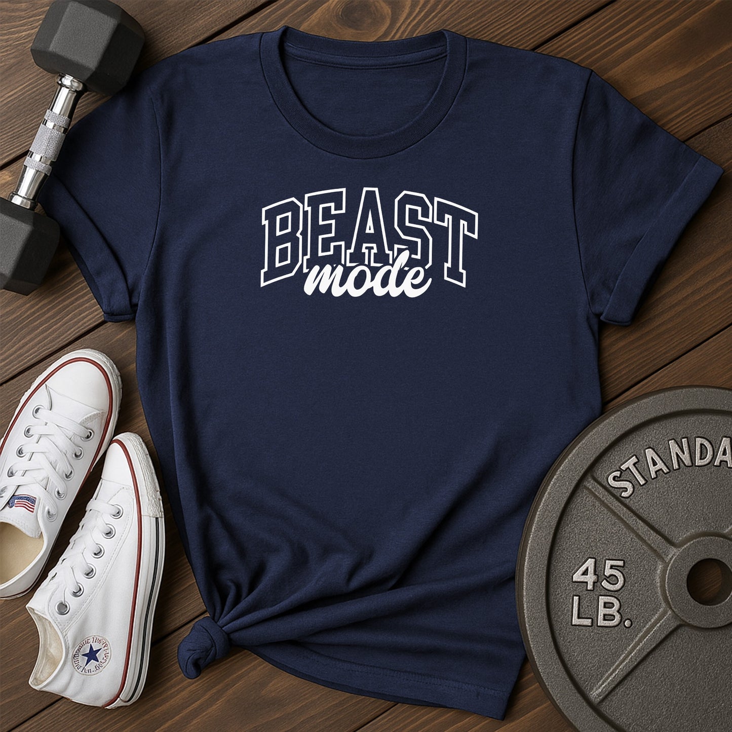 Beast mode ay T-Shirt - blue - beast mode AY Blue.jpg