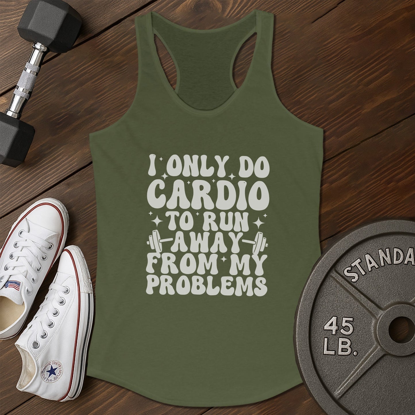 Cardio problems ay Tank - green - cardio problems AY tank Green.jpg