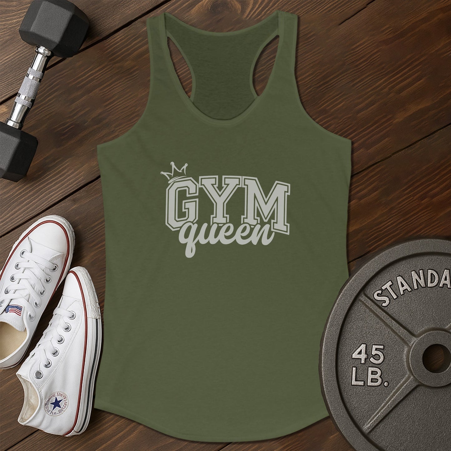 Gym queen ay Tank - green - gym queen AY tank Green.jpg